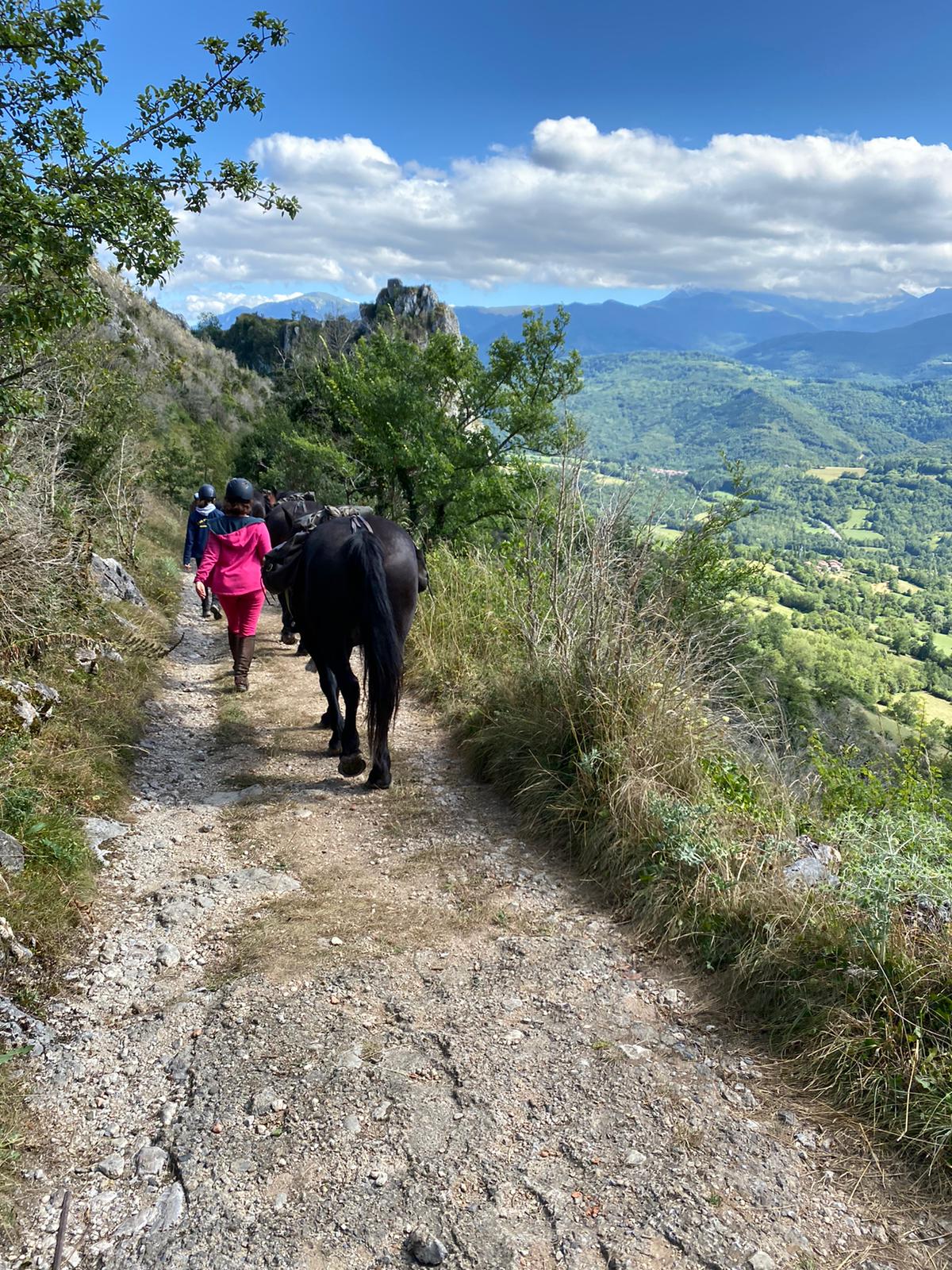 Les Pyrénées cathares à cheval